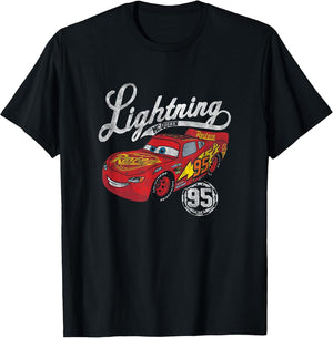 Disney Pixar Cars Lightning McQueen 95 Distressed Shot