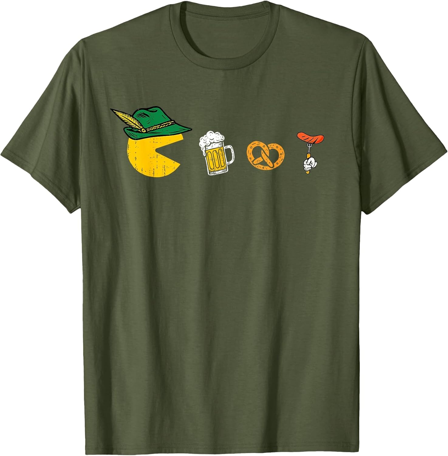 Funny Gamer Oktoberfest Lederhosen Drinking Beer Festival