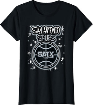 NBA San Antonio Spurs Airbrush Logo