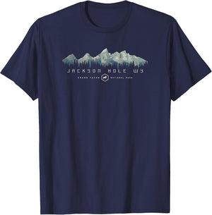 Grand Teton National Park Retro