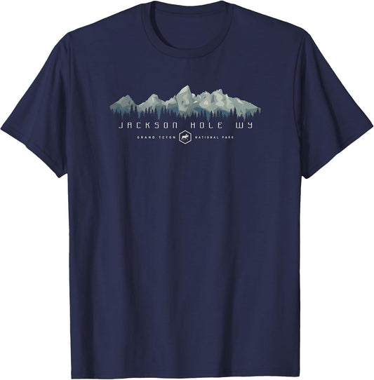 Grand Teton National Park Retro