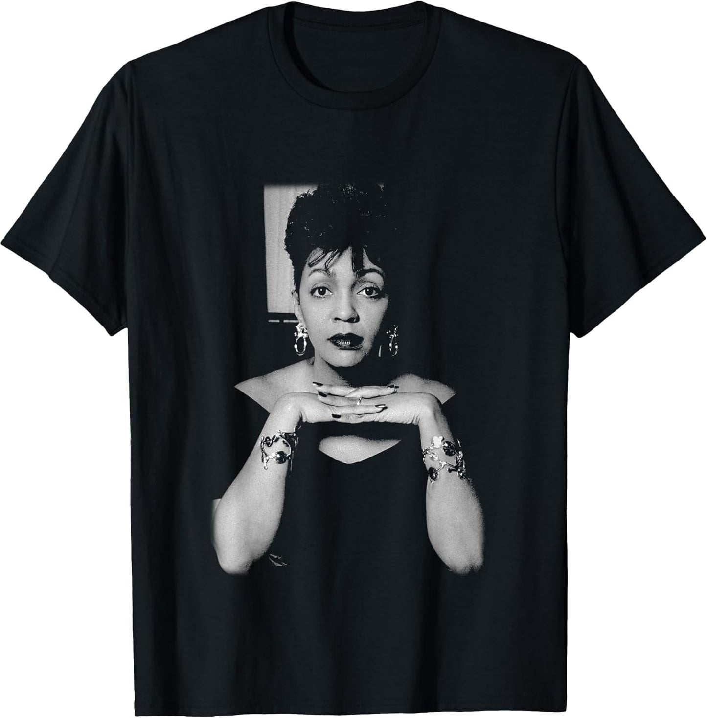 Singer Anita Baker B&W by Stephen Wright
