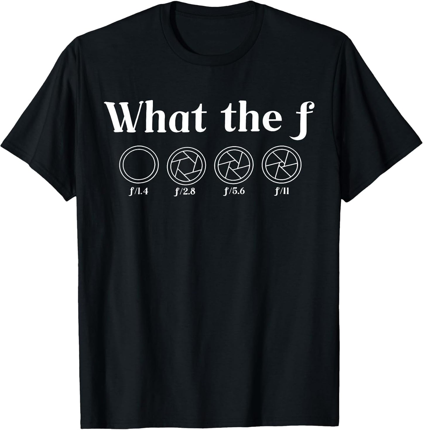 What The F Photography Camera F-Stop Lens Photographer