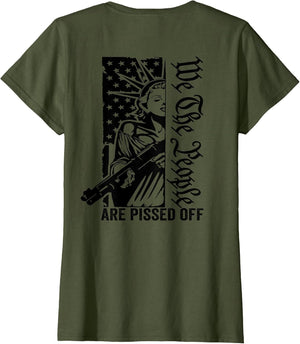 We The People are Pissed Off - Liberty Pro Gun Rights - Back