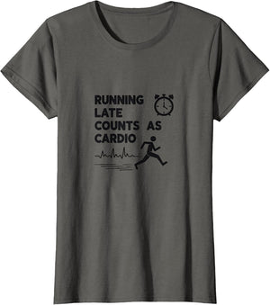 Running Late Counts As Cardio Funny Workout