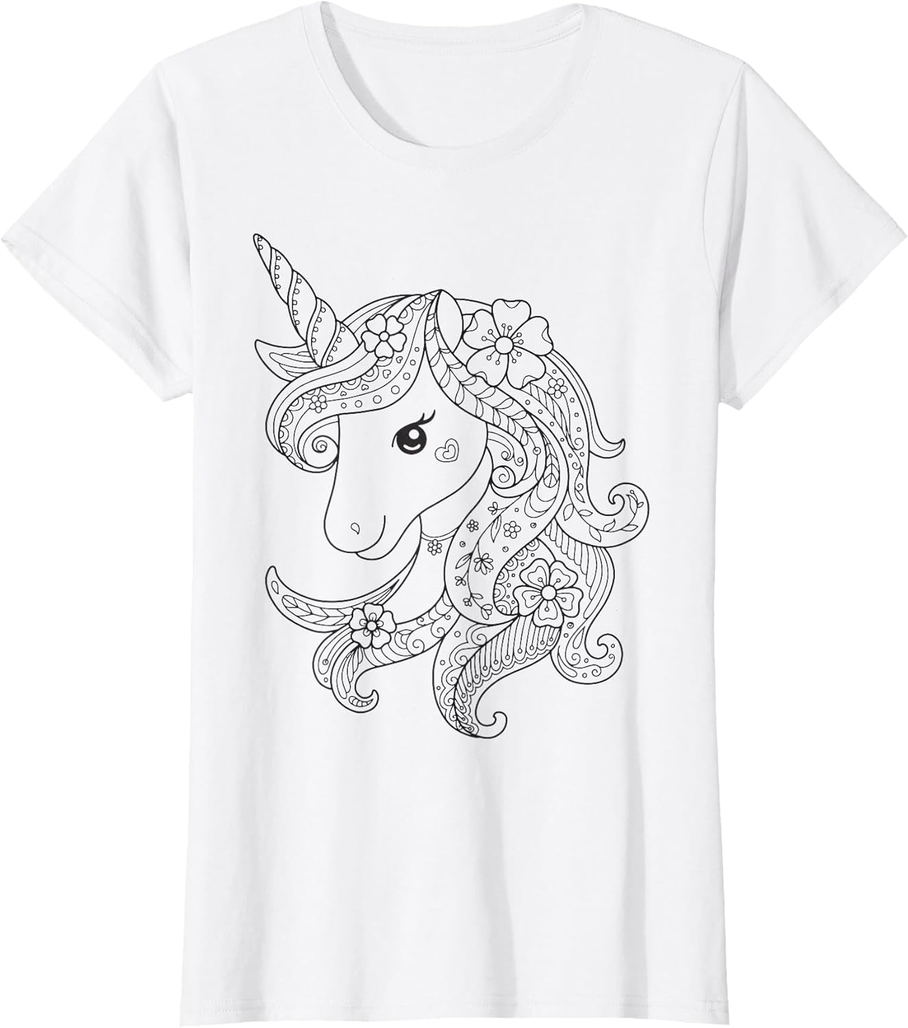 Unicorn to Paint and Color