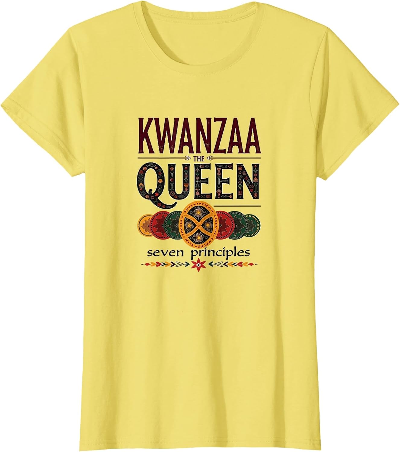 Kwanzaa Queen Seven Principles Heritage Design