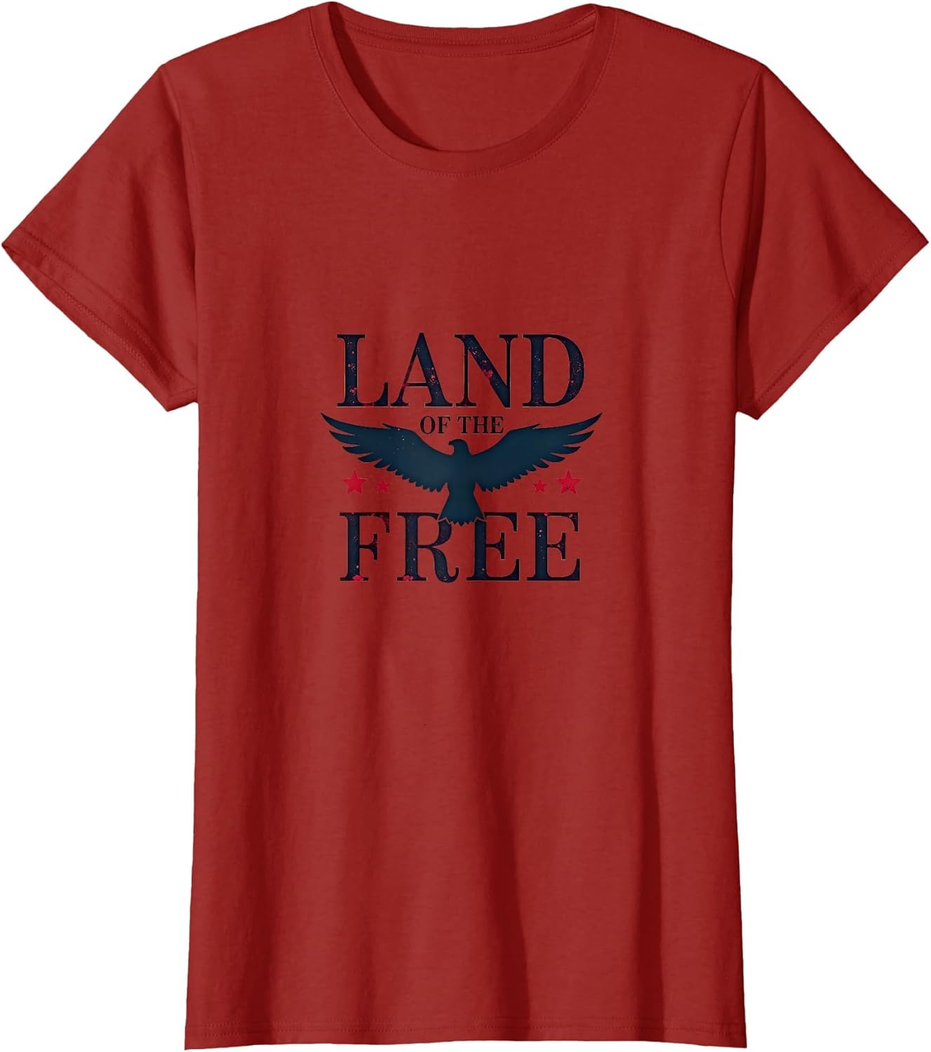 Land of The Free Patriotic Design