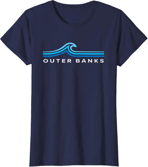 Outer Banks NC Waves Vintage Girls Boys Souvenir