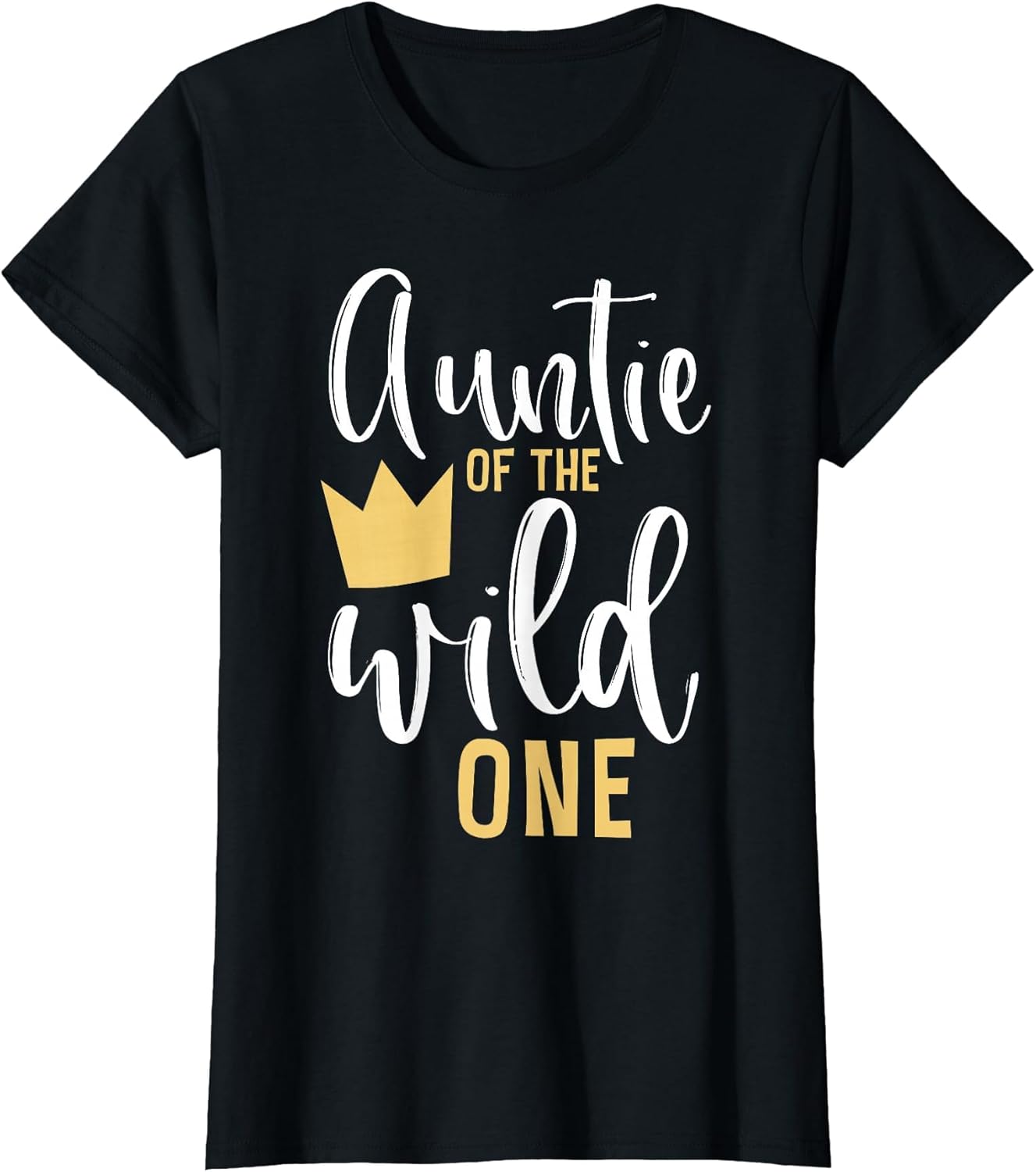 Auntie f The Wild One 1st Birthday First Thing Matching