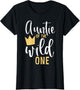 Auntie f The Wild One 1st Birthday First Thing Matching