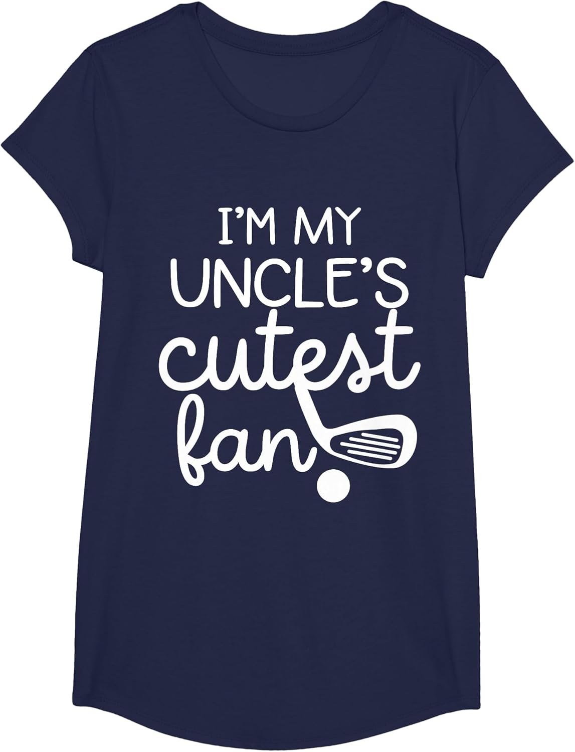 Im My Uncles #1 Cutest Golf Fan for Golfer Nephew or Niece