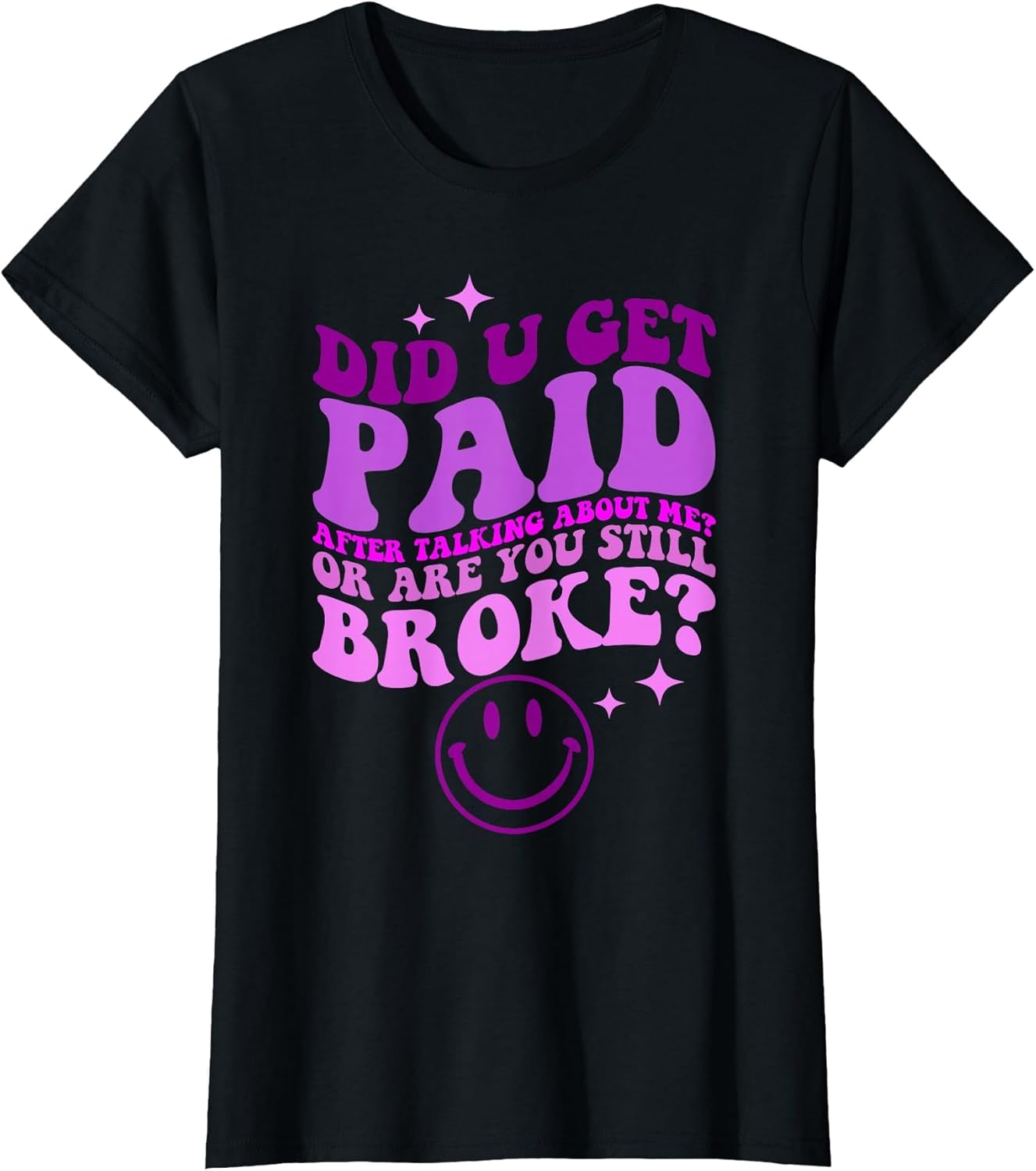 Did U Get Paid After Talking About Me Or are You Still Broke