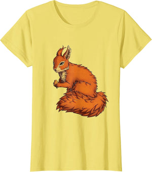 Funny Red Squirrel for Kids Men Women Pet Squirrel Lovers