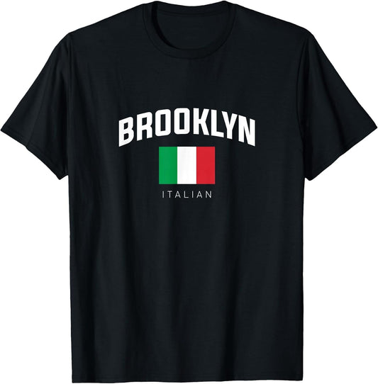 Brooklyn Italian Flag Graphic