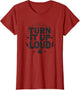 Turn It Up Loud Classic Rock Design