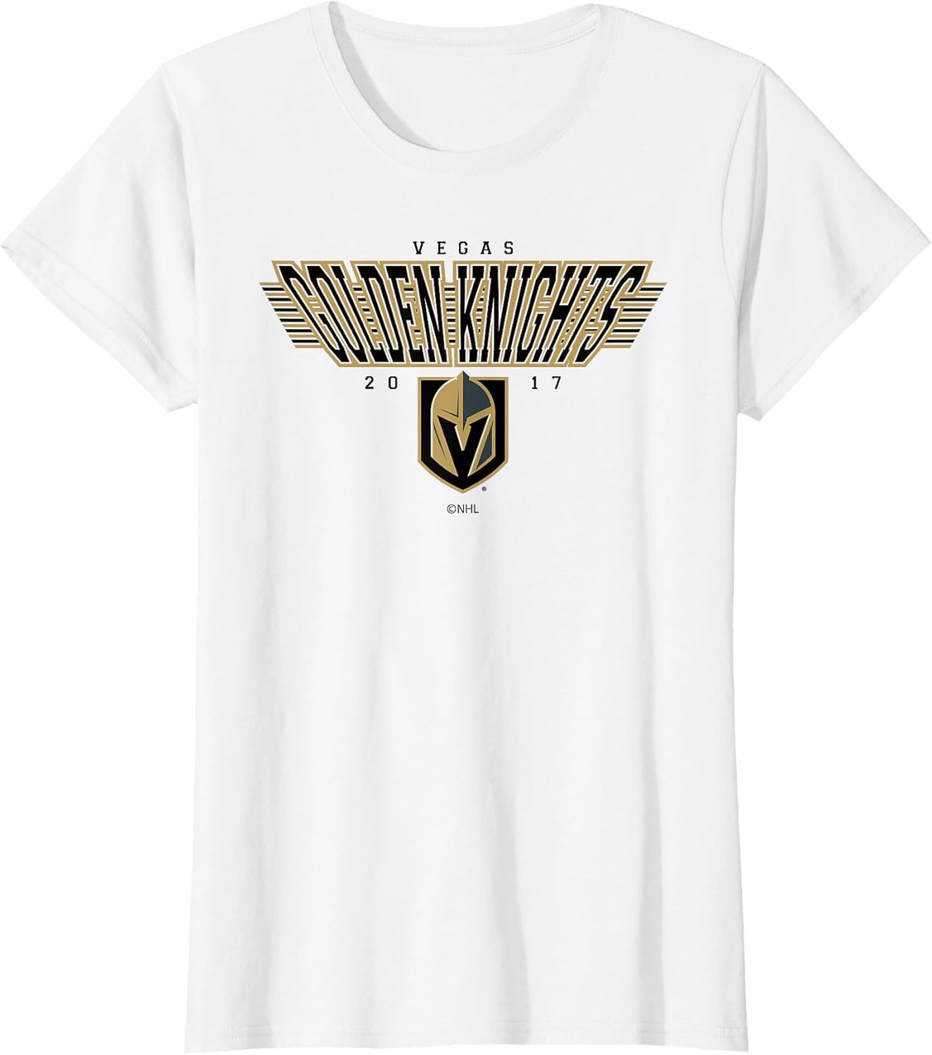 Vegas Golden Knights Laser White Officially Licensed
