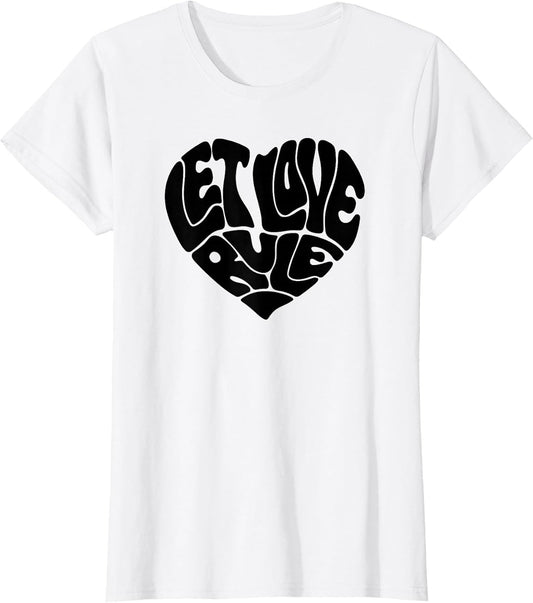 Lenny Kravitz Heart On White