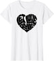 Lenny Kravitz Heart On White
