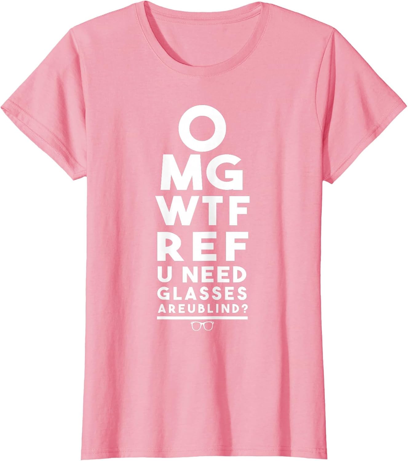 OMG WTF REF R U Blind Funny Football Basketball Eye Chart