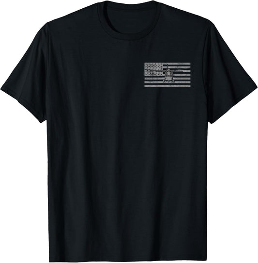 UH-60 Black Hawk Helicopter Vintage Flag 2-Sided