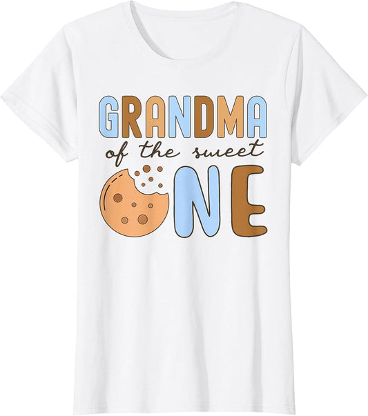 Grandma of The Sweet One Cookies and Milk 1st Birthday