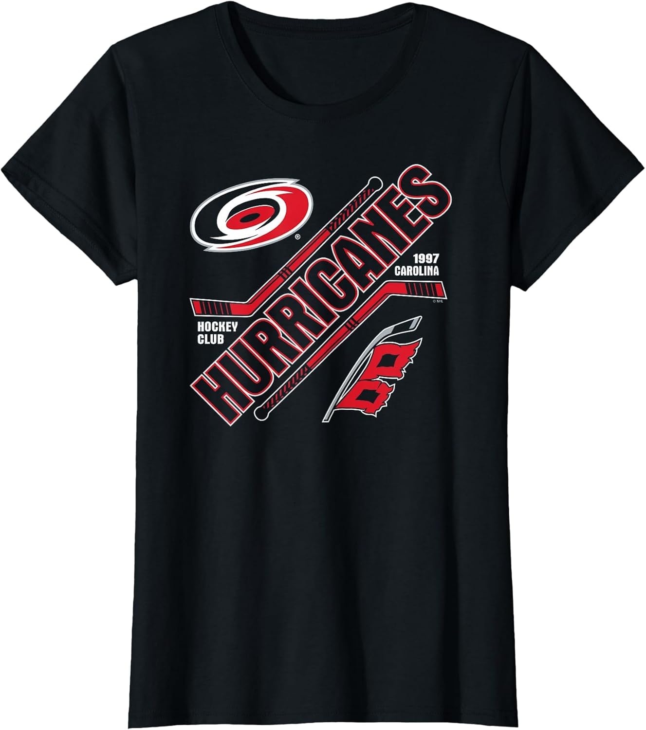 Carolina Hurricanes Force Black Officially Licensed
