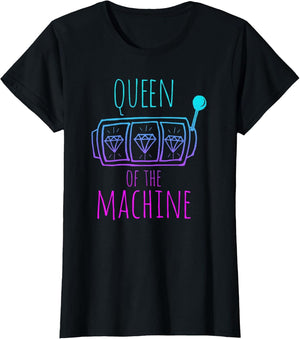 Queen of The Slot Machine Funny Design