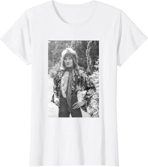 Rod Stewart Singer of Faces Garden Portrait by Allan Ballard