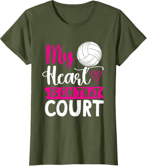 Volleyball Mom Shirt Women Volleyball Player Mother
