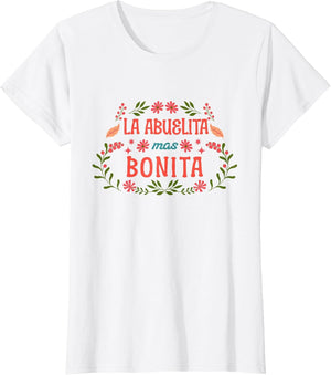 La Abuelita Mas Bonita Spanish Grandma Mother’s Day