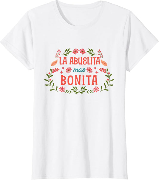 La Abuelita Mas Bonita Spanish Grandma Mother’s Day