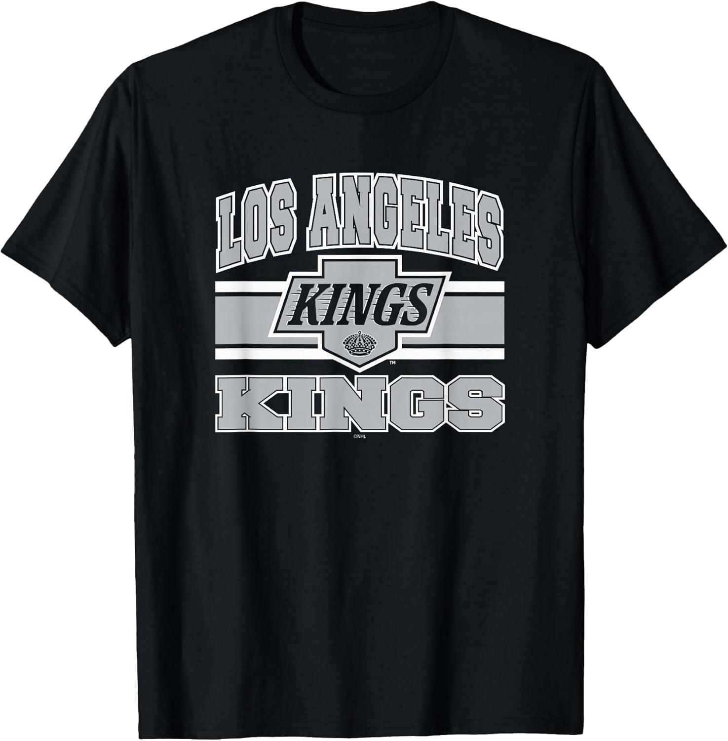 Los Angeles Kings Stripe Black Officially Licensed