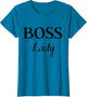 Funny Summer Casual & Cute Boss Lady Classic Design T Shirt