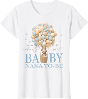 Nana We Can Bearly Wait Baby Shower Bear Family Matching