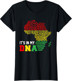 It's in My DNA Pan African Fingerprint Black History Month