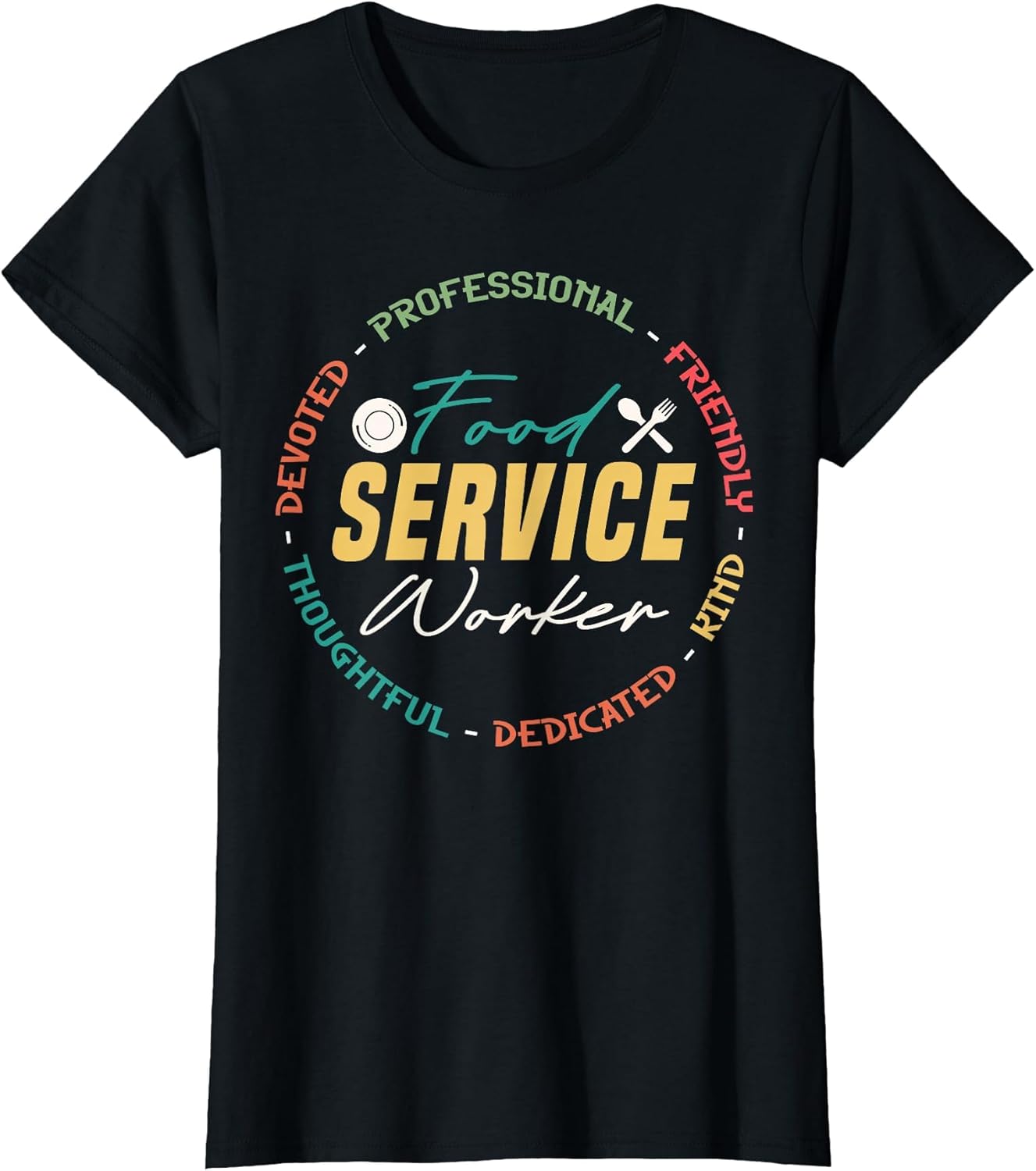 Cute Food Service Worker Appreciation