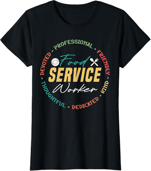 Cute Food Service Worker Appreciation