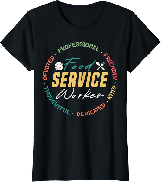 Cute Food Service Worker Appreciation