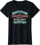 Funny Biology Degree Major Shirt Strong Woman Graduation