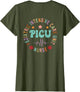PICU Nurse Pediatric Intensive Care Unit Nurse Day Back of