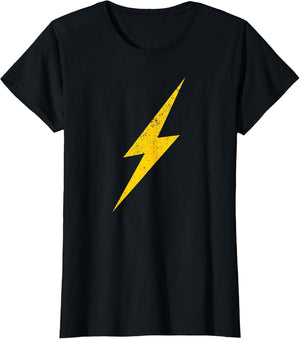 Yellow Lightning Bolt Electrical Storm Graphic Icon