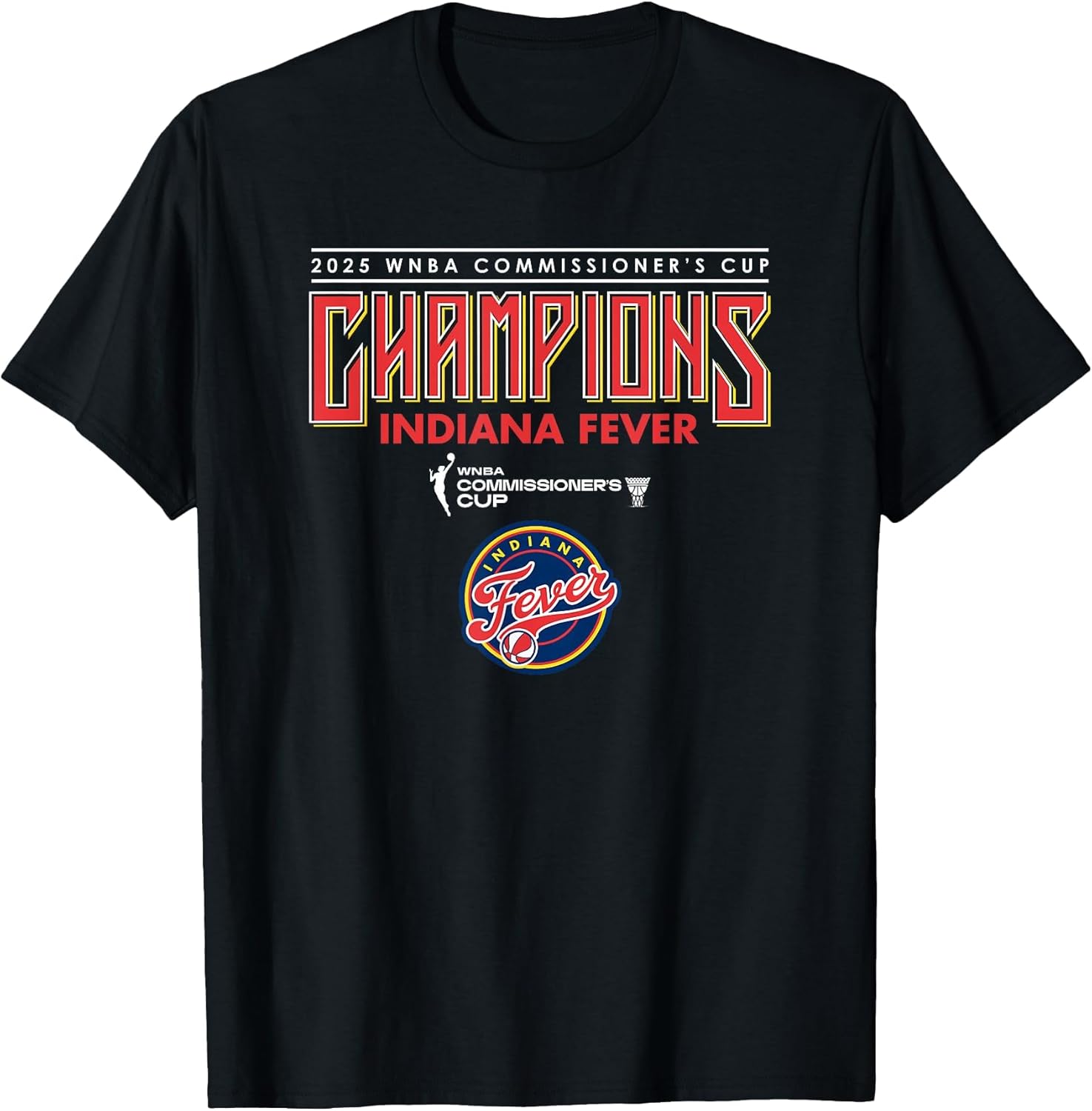WNBA Official 2025 Commissioner's Cup Champion Indiana Fever