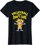 Volleyball Hair Don't Care Funny Volleyball Design