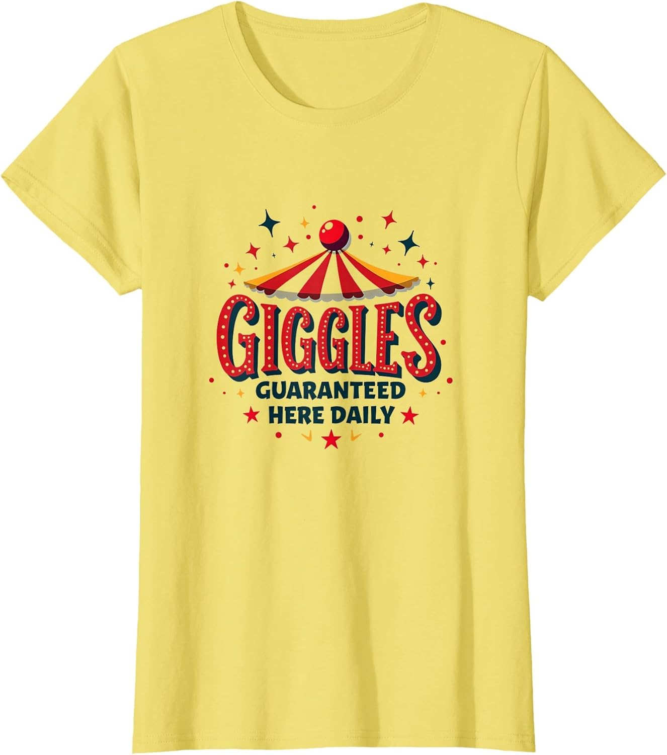 Giggles Guaranteed Here Daily Art The Clown Design