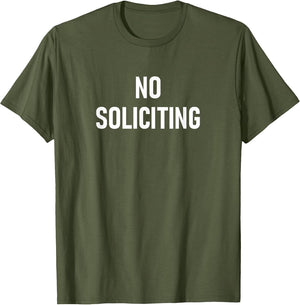 No Soliciting, Funny, Jokes, Sarcastic