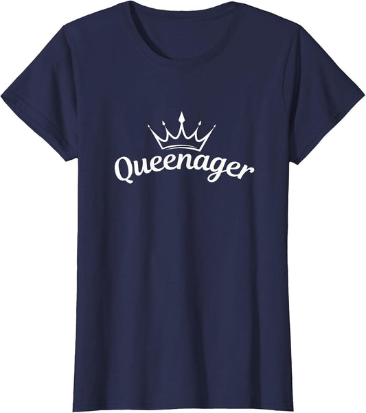Queenager Queenagers Women Mom Grandma Ladies