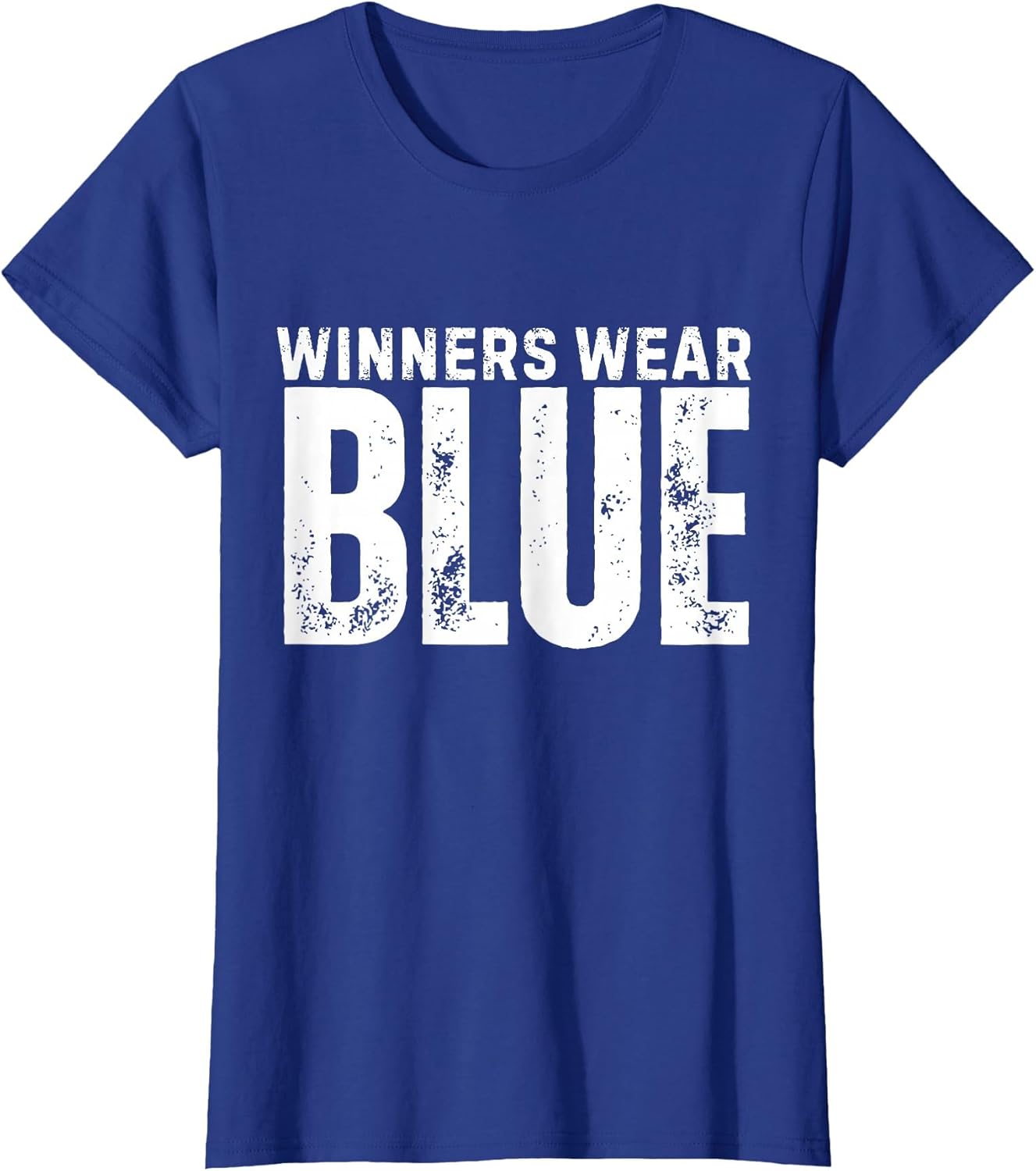 Winners Wear Blue Spirit Wear Team Game Color War Camp Blue