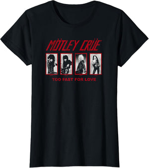 Mötley Crüe 81 Too Fast for Love Group Grid