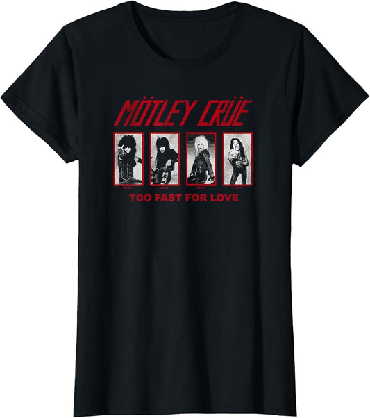 Mötley Crüe 81 Too Fast for Love Group Grid
